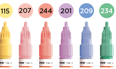 Molotow One4All Marker - Pastel Classic set - 2mm