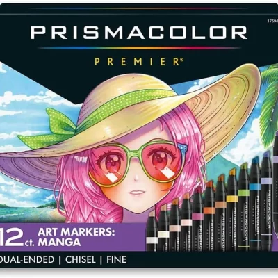 Prismacolor Markers Chisel/Fine Set of 12 – Manga